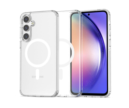 Etui do telefonów Tech-Protect Flexair Hybrid Magsafe do Samsung Galaxy A35 5G Clear
